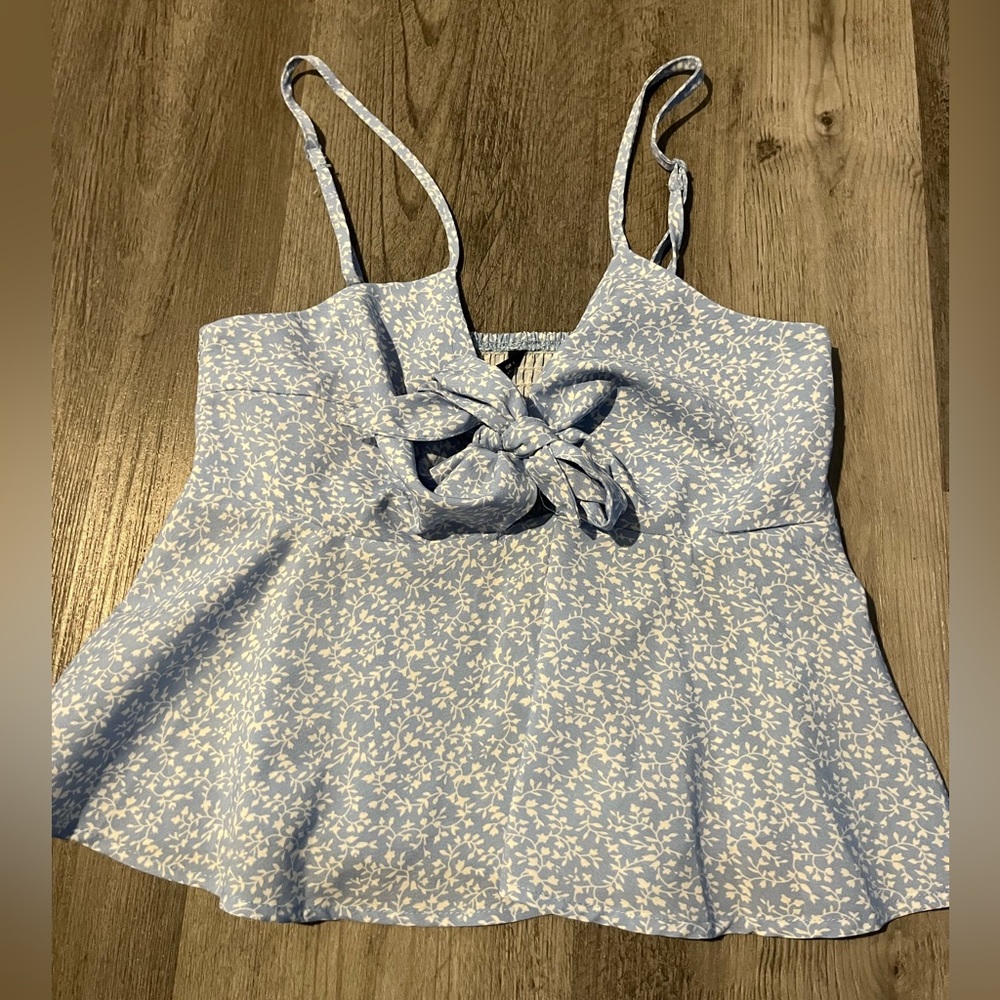 Blue Tank Top